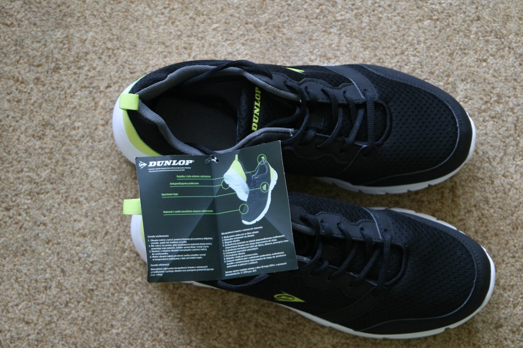 Buty sportowe męskie do biegania DUNLOP r. 42