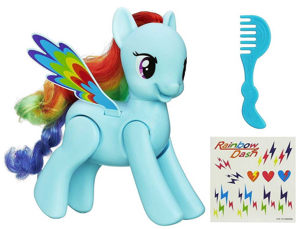 My Little Pony Skacząca Rainbow Dash DUŻY KUCYK