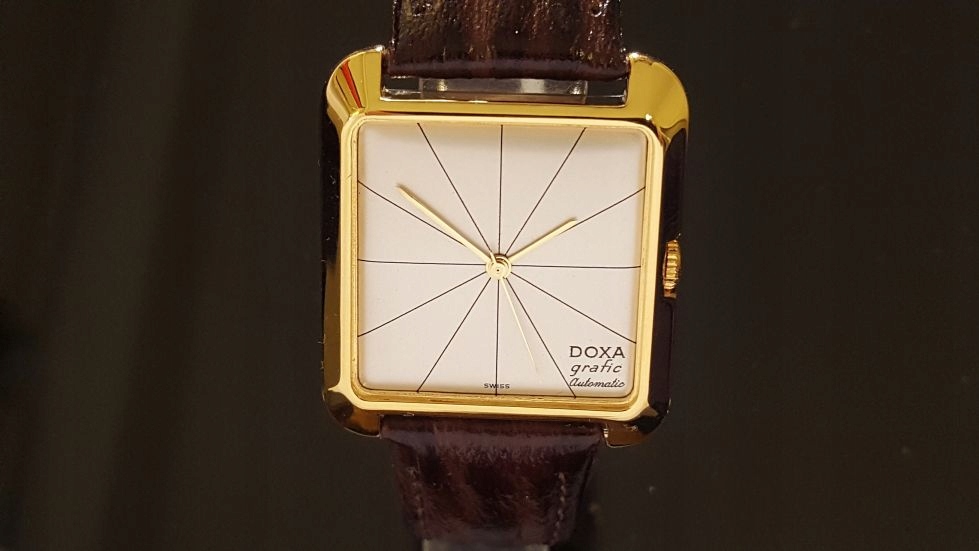 DOXA GRAFIC AUTOMATIC GOLD PREZENT Z KLASĄ!!