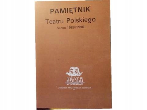 Pamiętnik Teatru Polskiego Sezon ... - Ewa Konecka