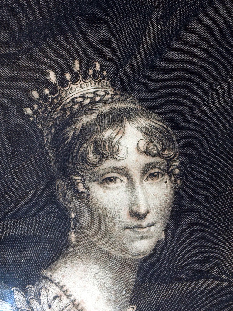 Hortensja de Beauharnais, miedzioryt Luise Muhlbac