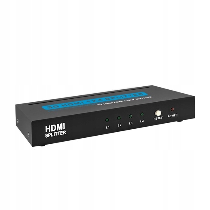 Aktywny Rozdzielacz Spliter HDMI na 4 HDMI 1080P
