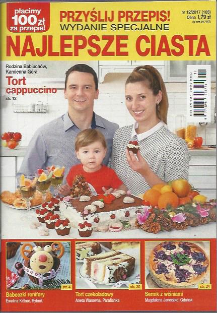 NAJLEPSZE CIASTA wyd.spec. 12/17 Przyślij przepis