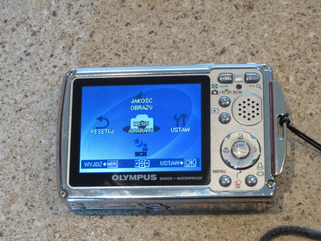 APARAT OLYMPUS STYLUS u725SW zestaw 7012577708 oficjalne archiwum