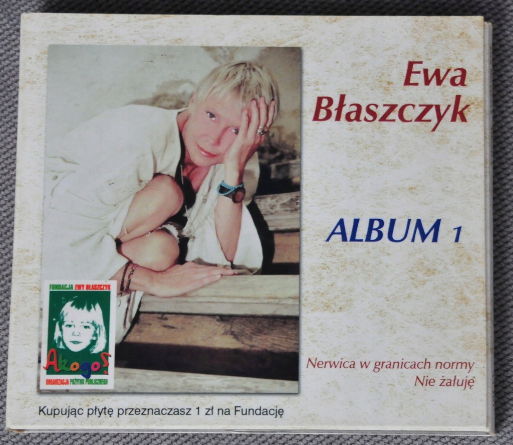 EWA BŁASZCZYK nerwica w granicach normy .. żałuję