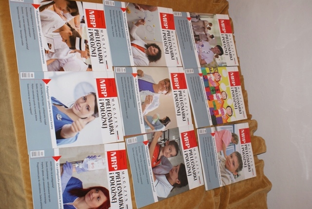 18 sztuk magazyn pielęgniarki i położnej