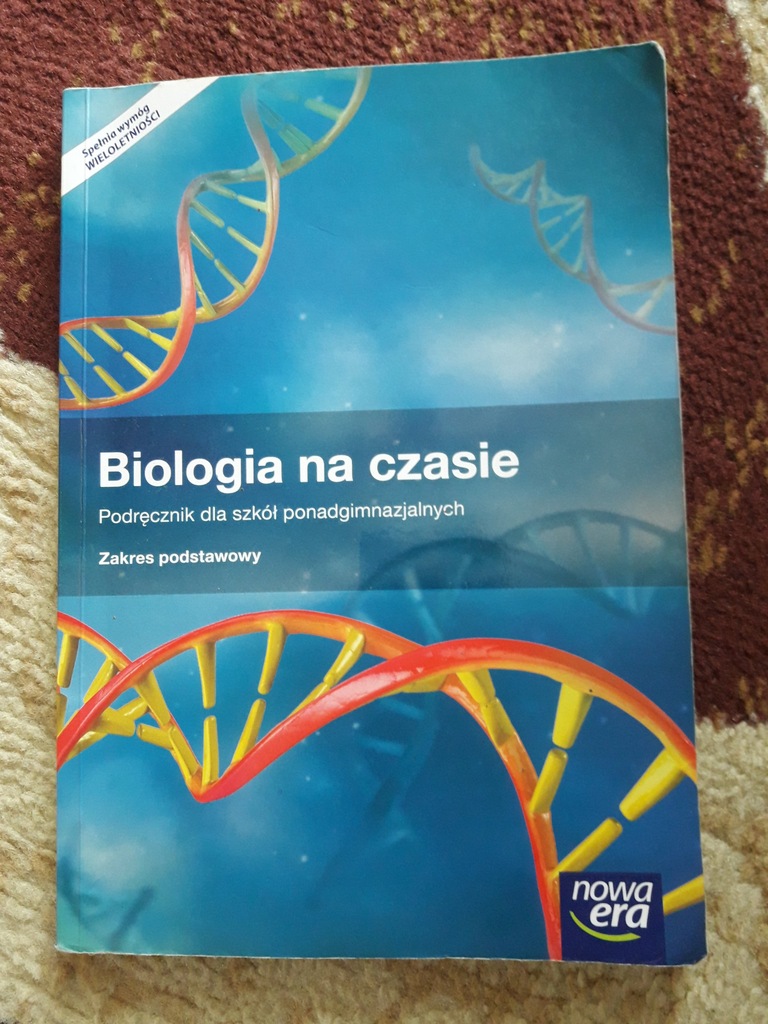 Biologia Na Czasie 1 Rozszerzony Biologia na czasie 1 (zakres podstawowy) - 7425125294 - oficjalne