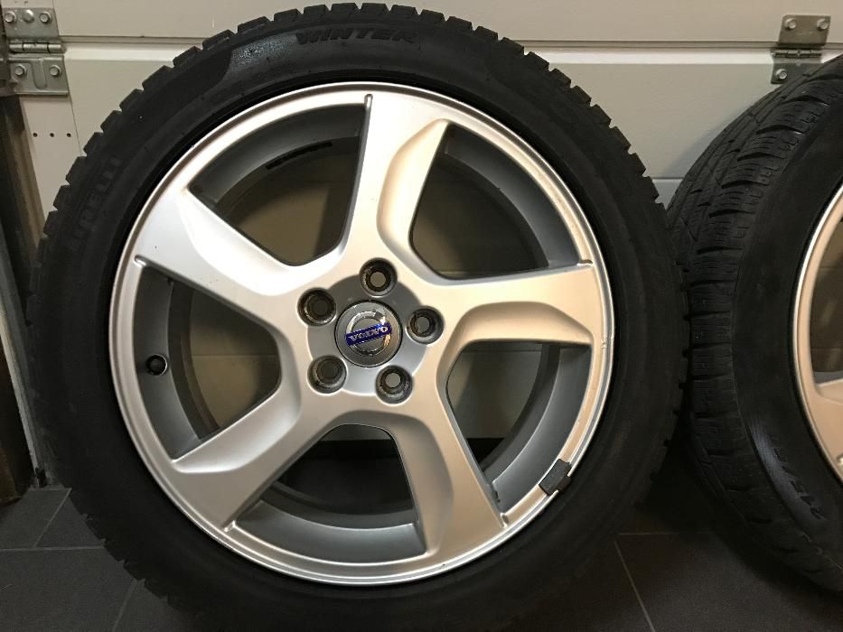 Koła Volvo Balder 17'' do S60, V60+ opony zimowe