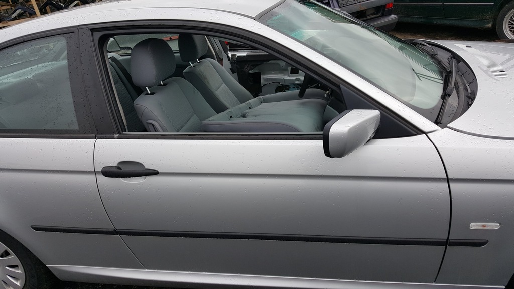 Drzwi prawe BMW E46 compact titan silber w kolor