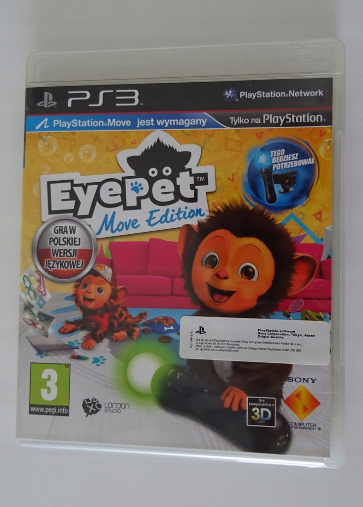 EyePet Move Edition PL PS3