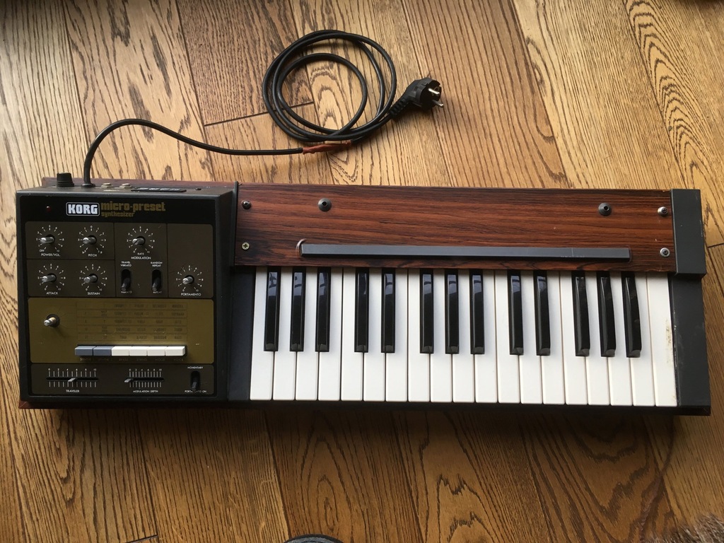 KORG M-500 SP syntezator analogowy lata 70-te