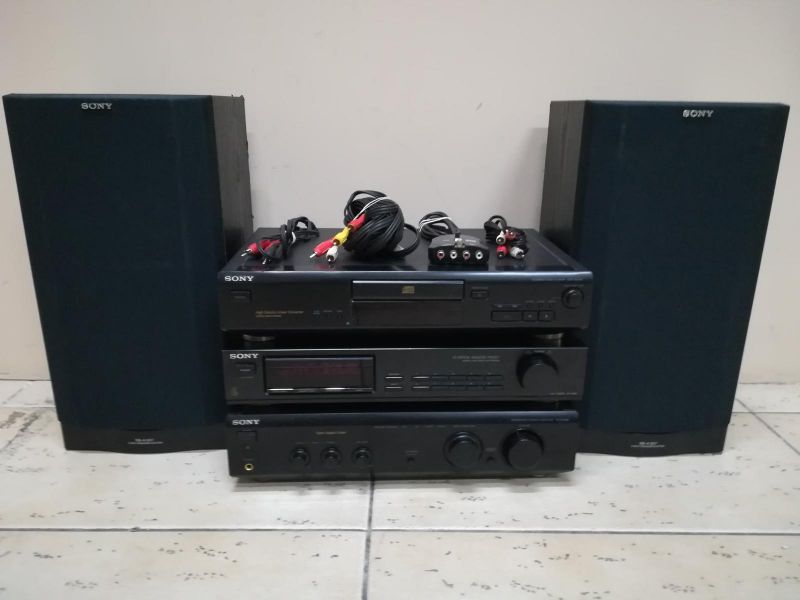 WIEŻA SEGMENTOWA SONY TA-FE310 Z KOLUMNAMI