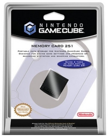 Oryginalna karta pamięci Nintendo GameCube 251