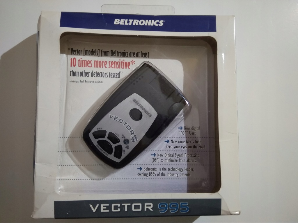 ANTYRADAR BELTRONICS VECTOR 995 WYKRYWACZ DETEKTOR 7601255355