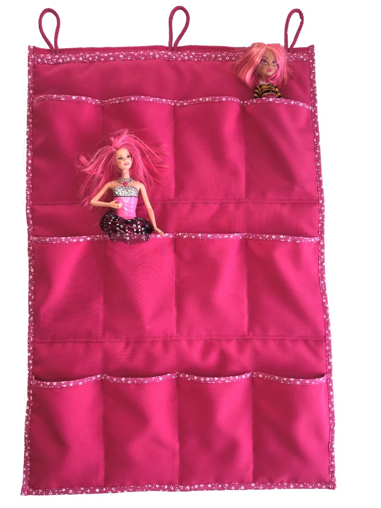 Organizer etui do przechowywania lalek Barbie Hit