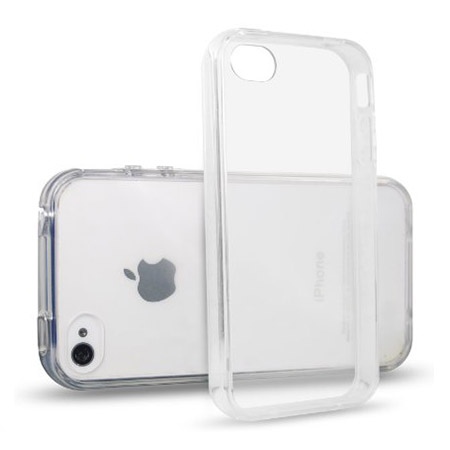 Etui cienkie plastikowe obudowa plecki iPhone 4-s