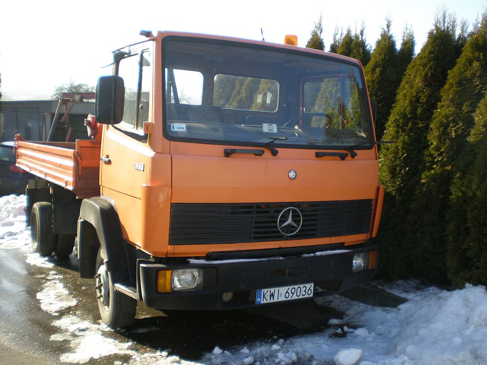 Mercedes 809 Kipper Wywrotka Meiller taki jak 814 - 7381259146 ...