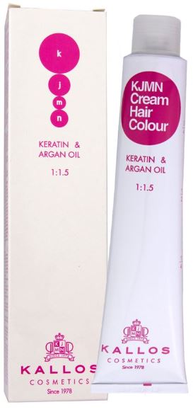 KALLOS KJMN FARBA CREAM 100 ml PALETA KOLORÓW !