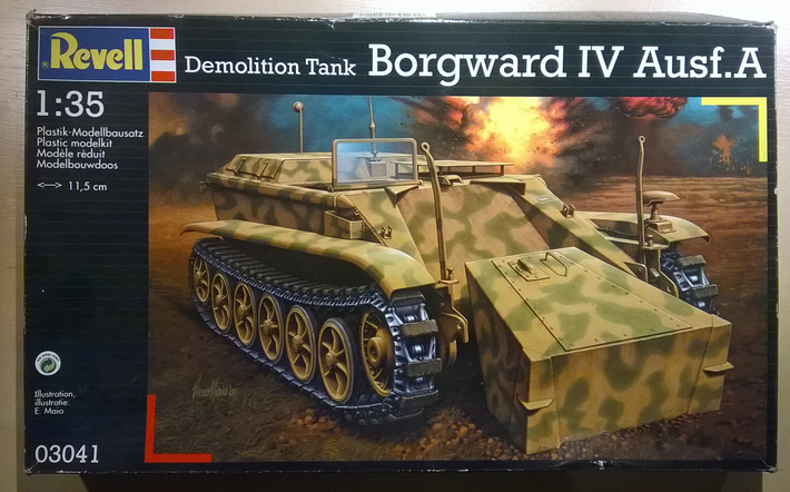 REVELL - BORGWARD IV AUSF. A DEMOLITION TANK