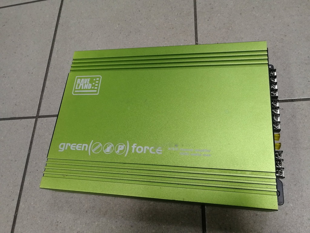 Wzmacniacz samochodowy RaveLand Green Force 1000W