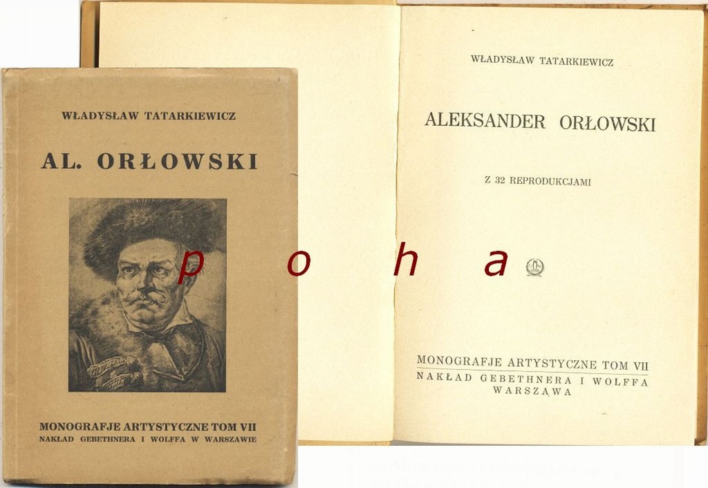 Orłowski 1926 Tatarkiewicz Monografie