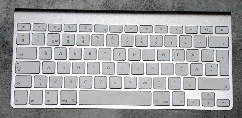 Klawiatura Bluetooth Apple Wireless Keyboard A1314