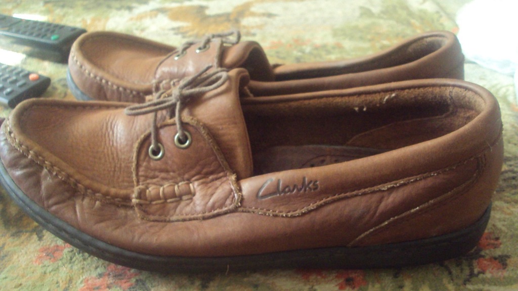 BUTY MĘSKIE CLARKS SKÓRA NATURALNA 45