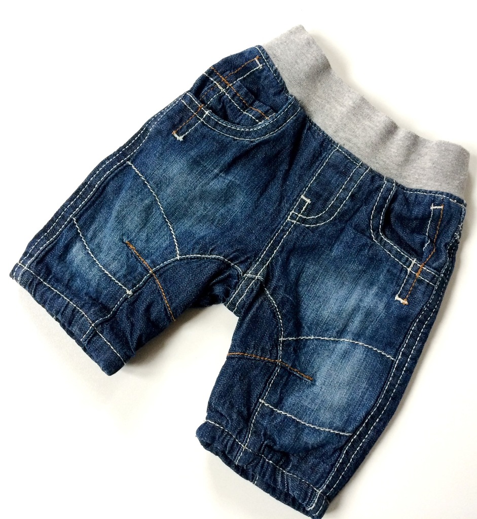 TU spodenki jeans 56 0-1m
