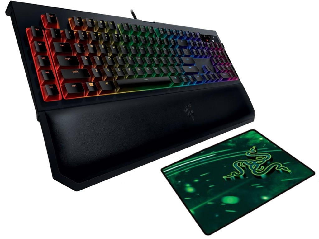 KLAWIATURA RAZER BLACKWIDOW CHROMA V2 + PODKŁADKA