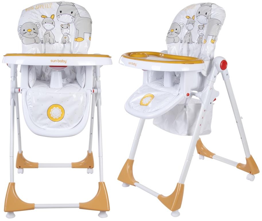 Krzesełko do karmienia Comfort Lux Sun Baby