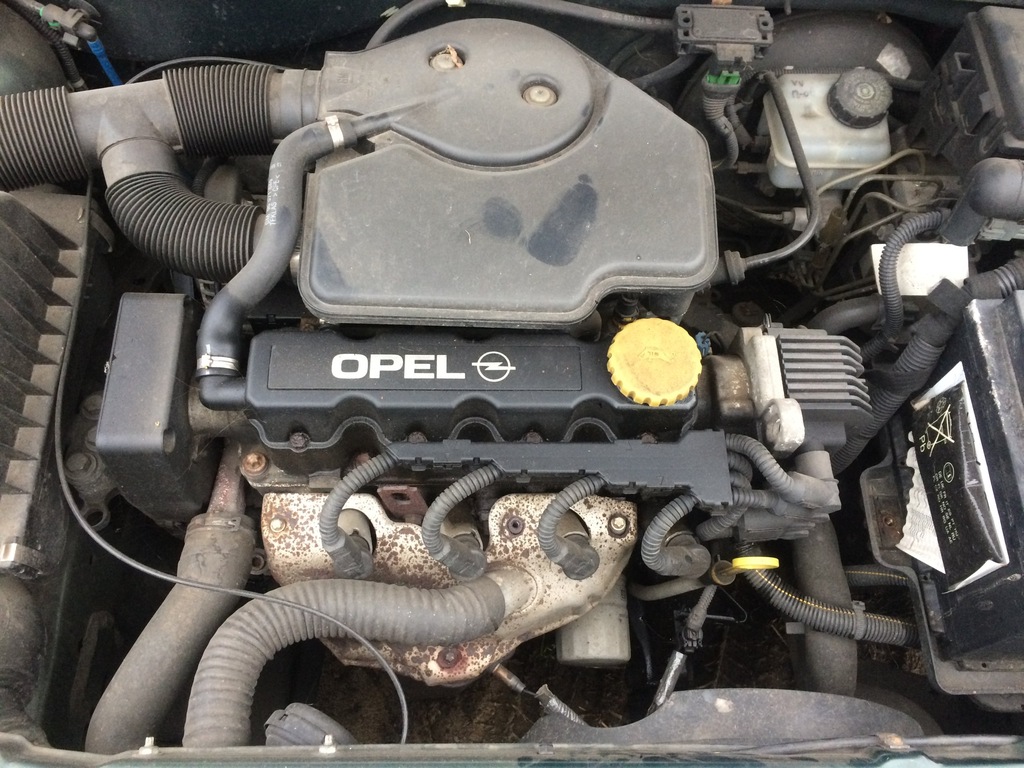 OPEL ASTRA II 2 G SILNIK 1.6 8V X16SZR