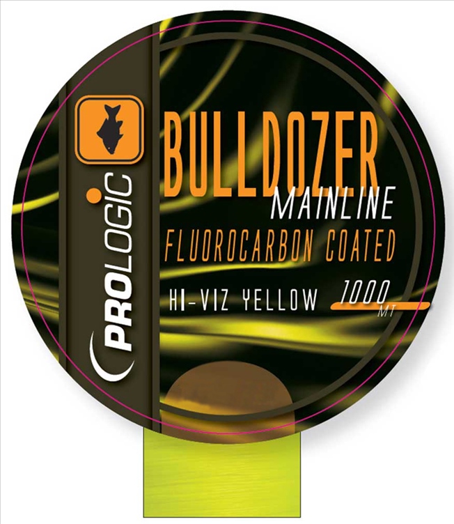 Żyłka PROLOGIC Bulldozer Fluo Yellow 1000m 0.33