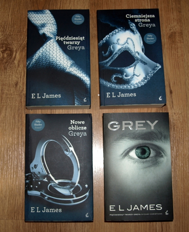 50 Twarzy Greya Zestaw 3 Ksiazki Grey E L James 7706894552 Oficjalne Archiwum Allegro