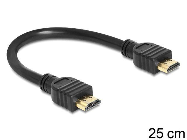 Delock Kabel HDMI-HDMI v1.4 High Speed Ethernet 25