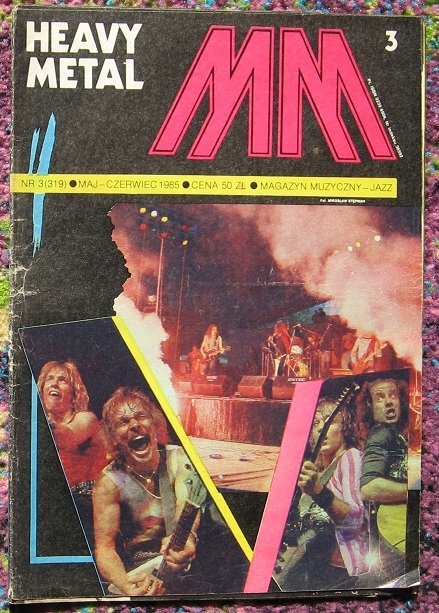MAGAZYN MUZYCZNY JAZZ - nr.3/85 Heavy Metal