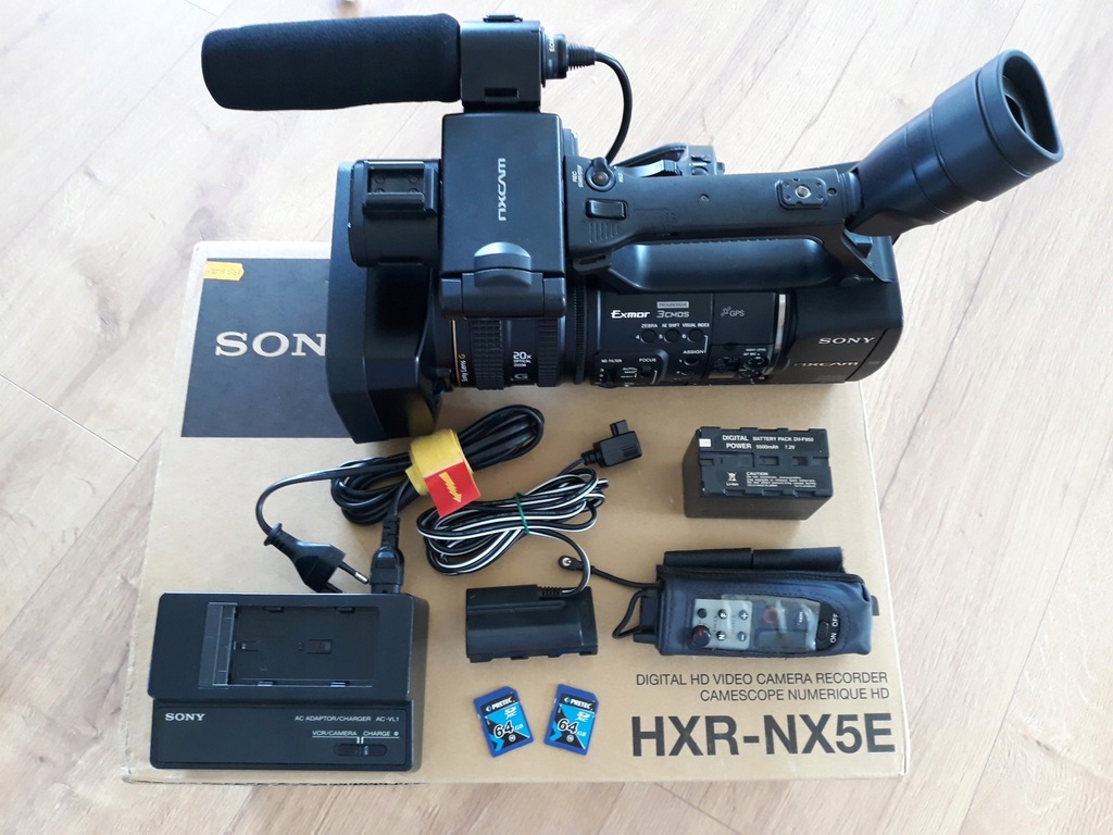 Kamera SONY NXCAM HXR-NX5E 2xSD