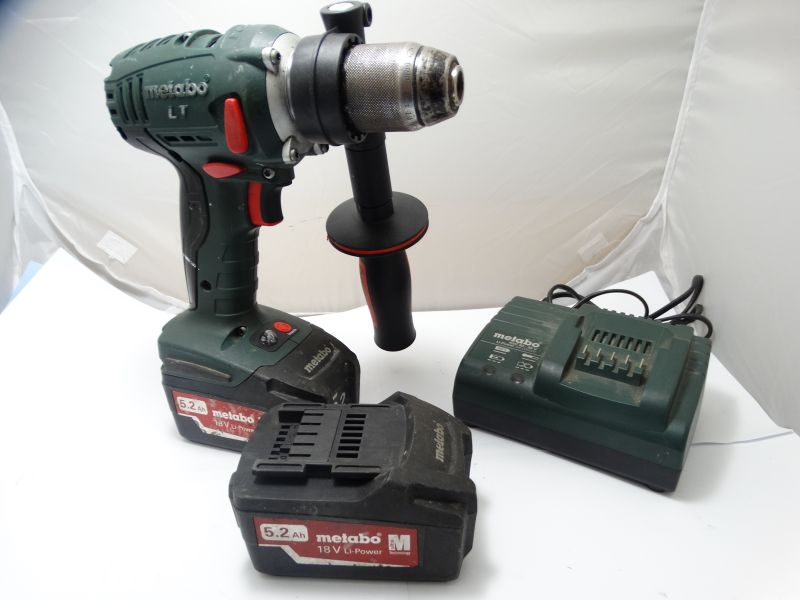 METABO BS 18 LT IMPULS ZASILACZ 2X AKU 5 2 7329038653