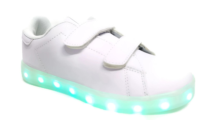 -50% BUTY LED ŚWIECĄCE PODSWIETLANE NA RZEP ROZ.27