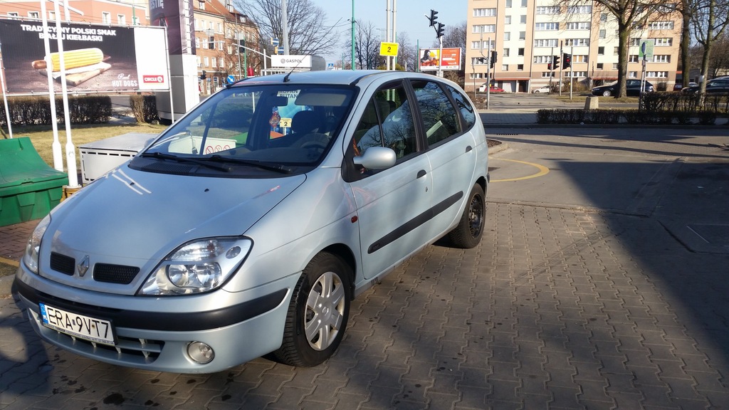 Renault Scenic 1,9 DCI, 2001 rok, spalanie 6,3 ON.