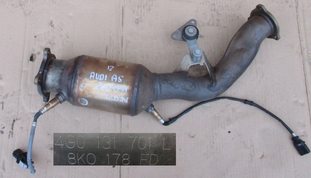 AUDI A5 2.0TFSI 12 katalizator 4G0131701L 8K0178FD