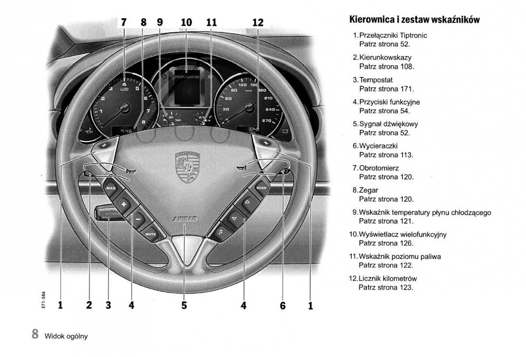 Porsche Cayenne 20022007 Nowa Instrukcja Obsługi