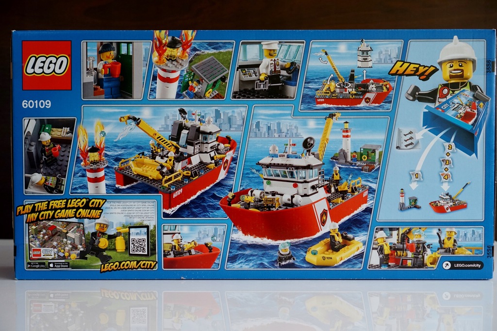 Lego 60109 Statek straży pożarnej - 7712853955 - oficjalne archiwum Allegro