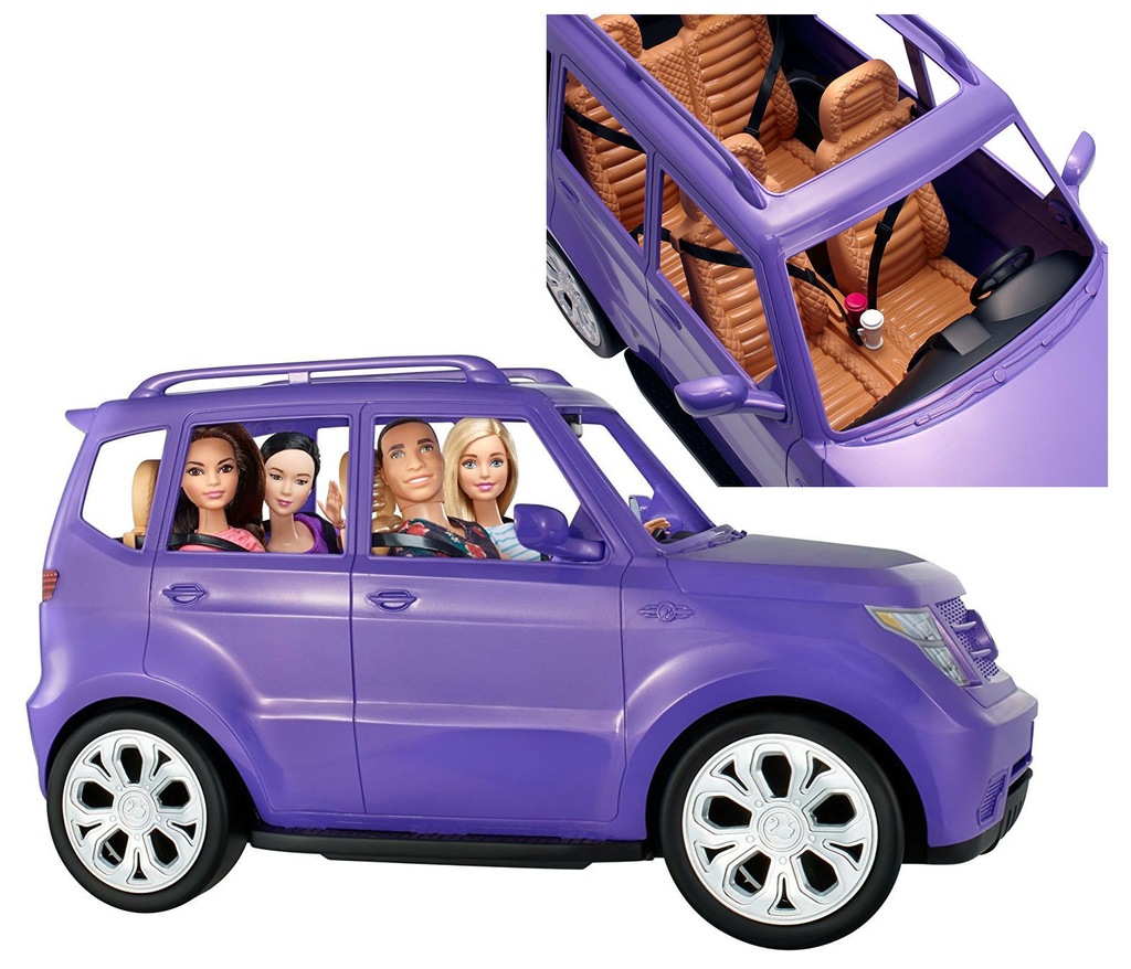 MATTEL DUŻY SAMOCHÓD BARBIE SUV AUTO DLA LALEK