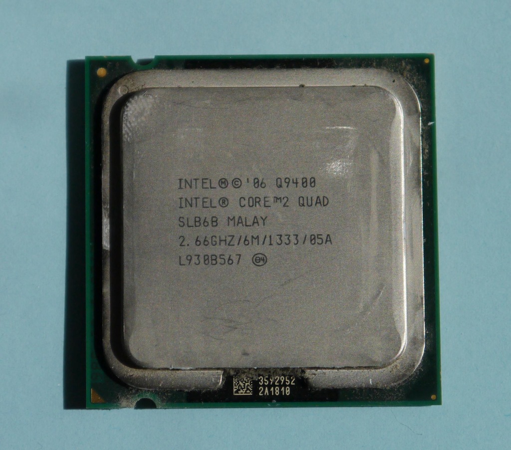 Intel core 2 quad q9400 не запускается