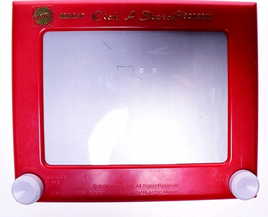 6031-84 ...MATTEL ETCH A SKETCH... TABLICA RYSUJE