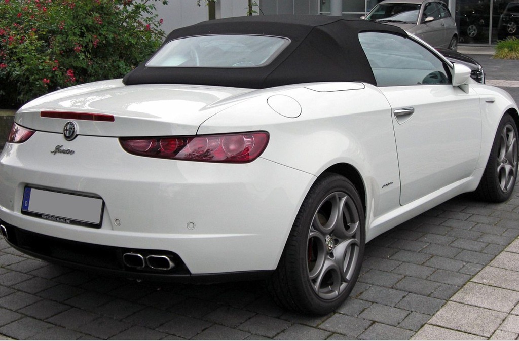 Alfa Romeo spider 2007- dach Cabrio