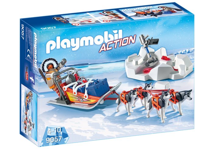 PLAYMOBIL 9057 Psi zaprzęg + GRATIS!!!