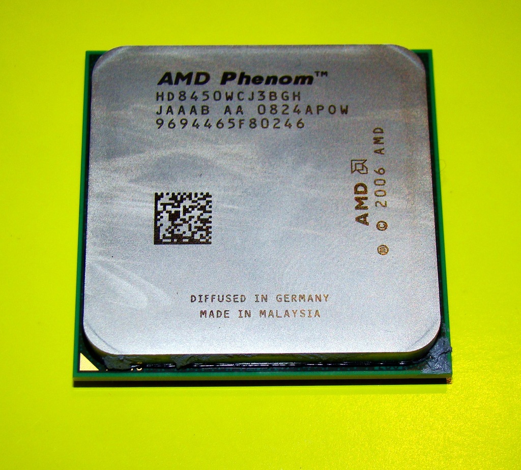 Разгон процессора amd phenom x3 8450