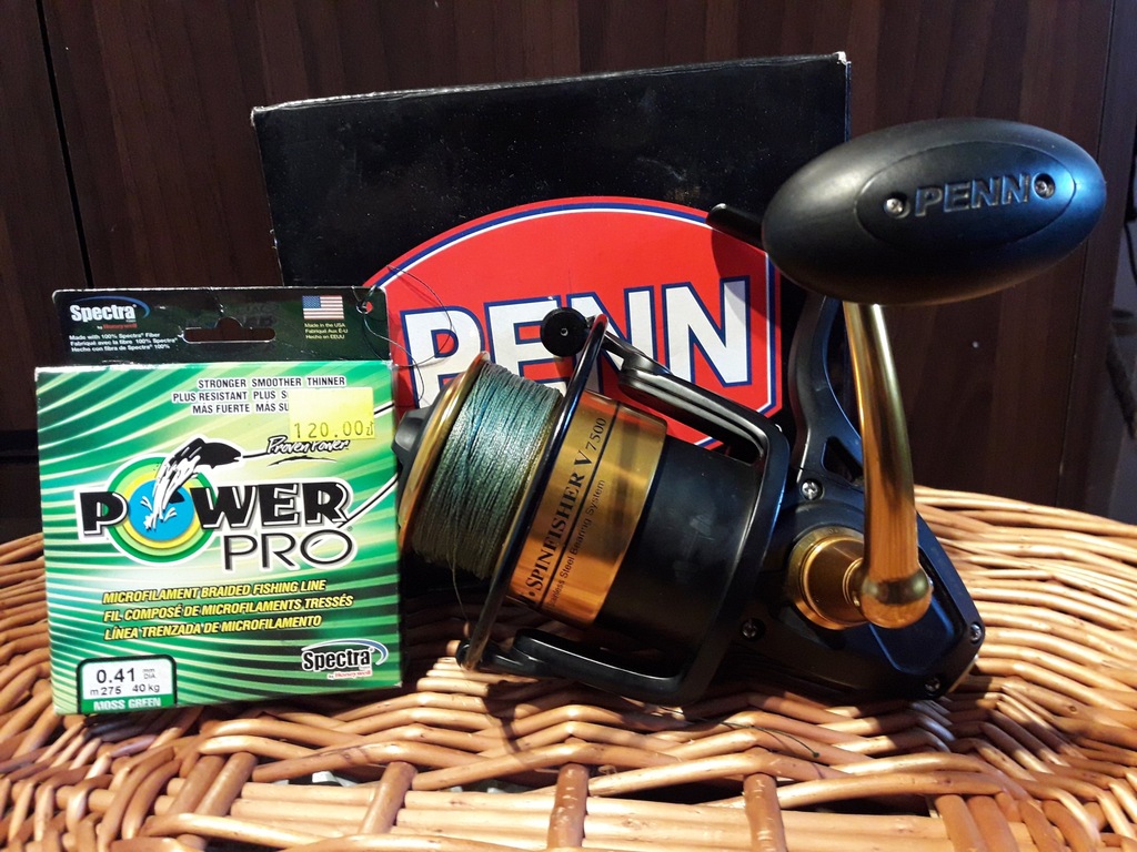 KOŁOWROTEK PENN SPINFISHER 7500 MORSKI SUMOWY