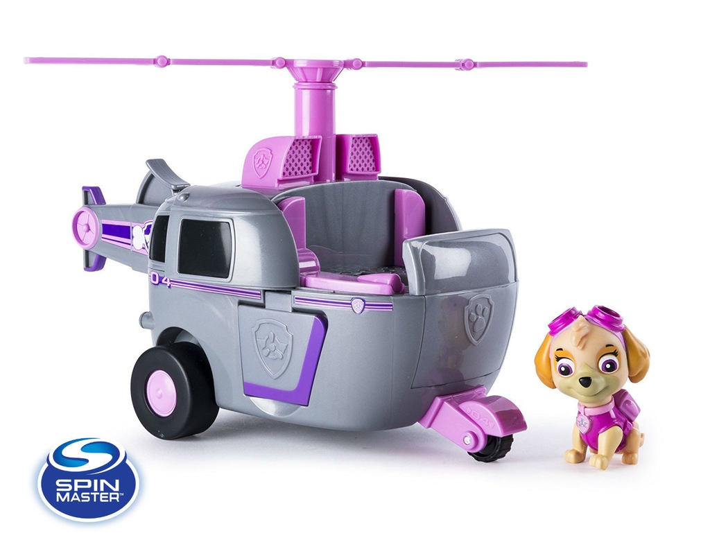 PSI PATROL SKYE DELUXE HELIKOPTER POJAZD +DŹWIĘK